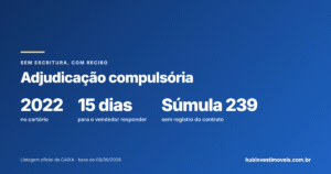 Adjudicação compulsória extrajudicial: comprei, paguei e não tenho a escritura — o caminho no cartório