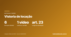 Vistoria de entrada e saída do aluguel: como fazer o laudo que evita briga