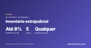 Inventário extrajudicial: valor, prazo, documentos e o passo a passo no cartório