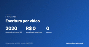 Escritura por videoconferência (e-Notariado): como funciona, o que precisa e quanto custa