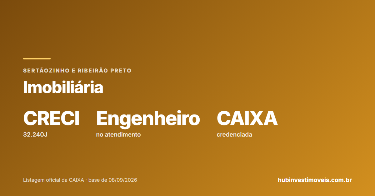 Imobiliária em Sertãozinho: Shelter Negócios Imobiliários