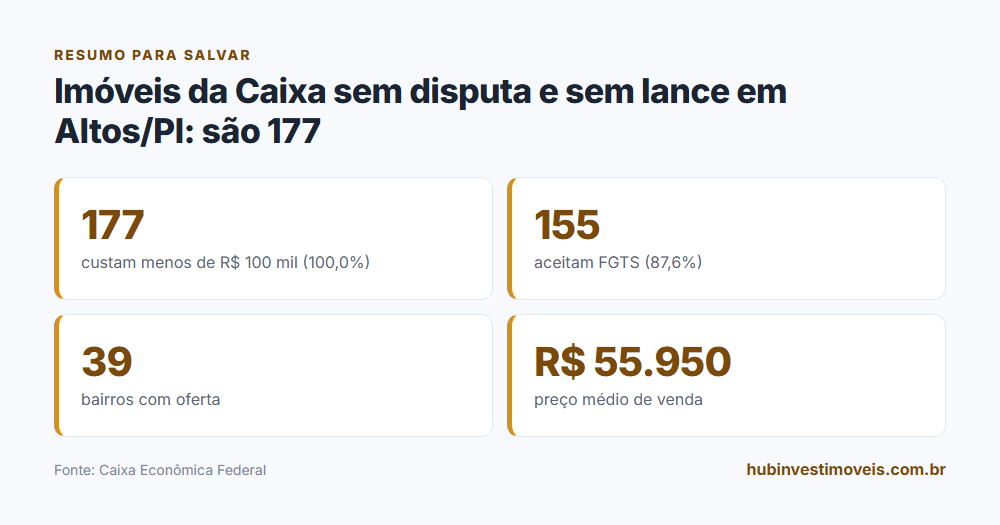 Cartão-resumo com os principais números do levantamento