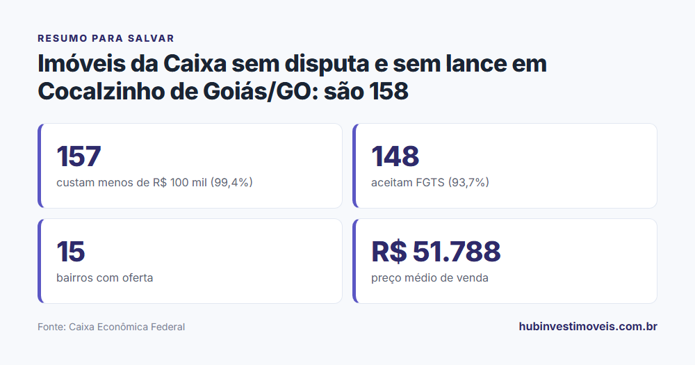 Cartão-resumo com os principais números do levantamento