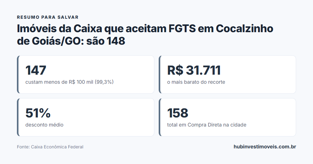 Cartão-resumo com os principais números do levantamento